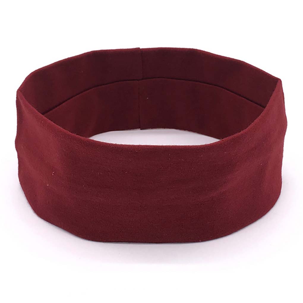 1/2/3 Yoga Running Headband Hair Ties Assorted Colors for Tennis Basketball - Picture 71 of 75