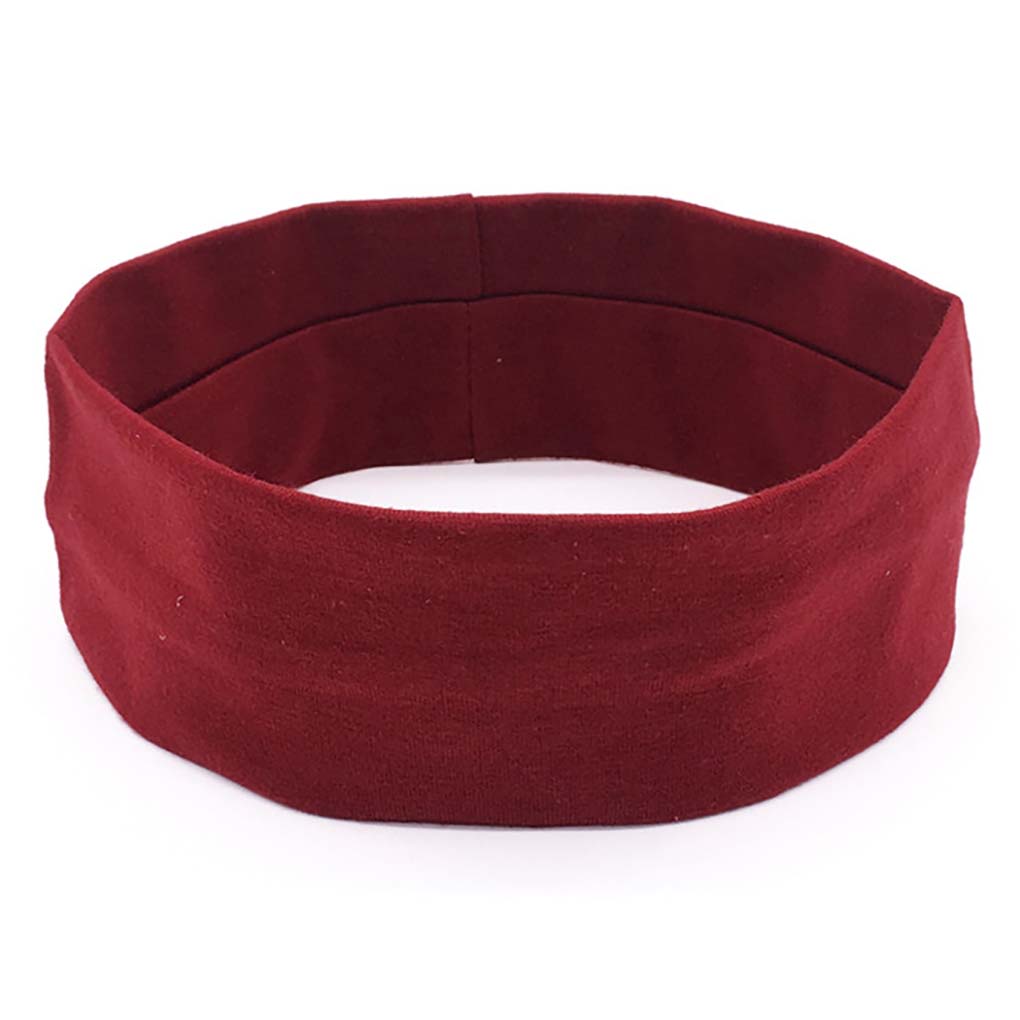 1/2/3 Yoga Running Headband Hair Ties Assorted Colors for Tennis Basketball - Picture 67 of 75