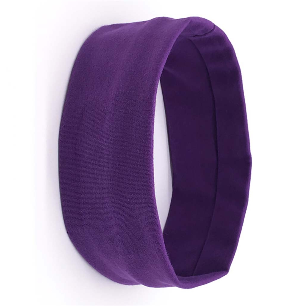 1/2/3 Yoga Running Headband Hair Ties Assorted Colors for Tennis Basketball - Picture 59 of 75