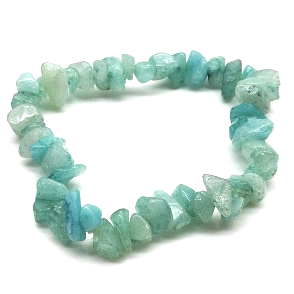 Jewelry Crystal Wristband Strand Handmade Natural Stone Bracelet Beaded Gravel - Picture 15 of 19