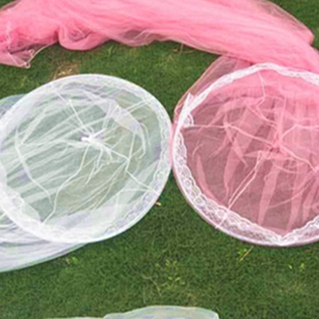 Foldable 3 Door Mongolian Yurt Mosquito Net Dome Mosquito Net Ceiling Hanging - Picture 4 of 11