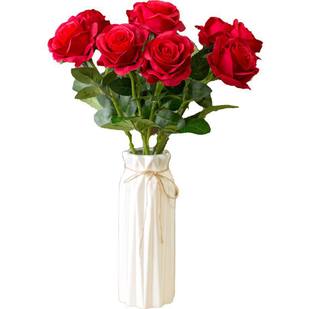 1pc Rose Artificial Flower Home Wedding Hydrangea Decor Bridal Bouquet