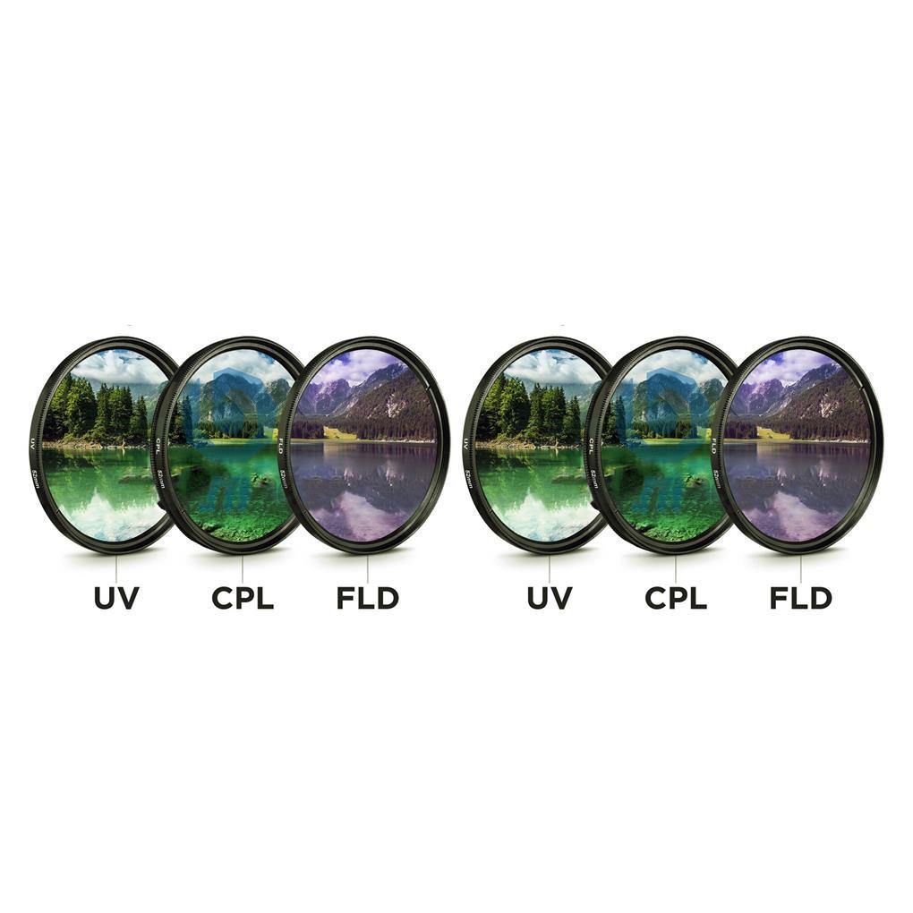 1/2/3 3 Pcs Lens Filter with Bag Camera Protector Circular Polarizer Carrying - Picture 15 of 36