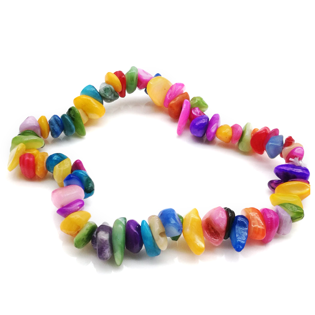 Jewelry Crystal Wristband Strand Handmade Natural Stone Bracelet Beaded Gravel - Picture 18 of 19