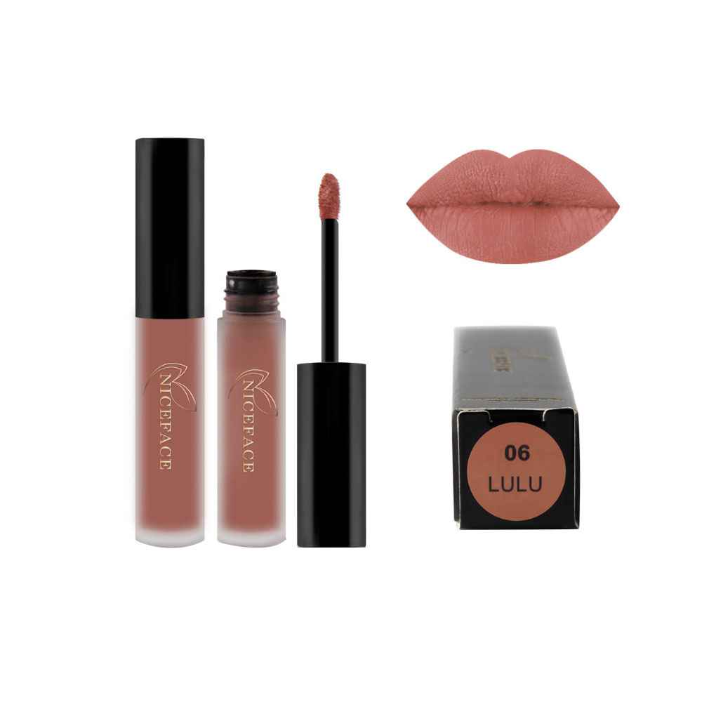 1/2/3 NICEFACE 26 Colors Lip Gloss Waterproof Matt Matte Long Lasting Lips - Picture 18 of 27