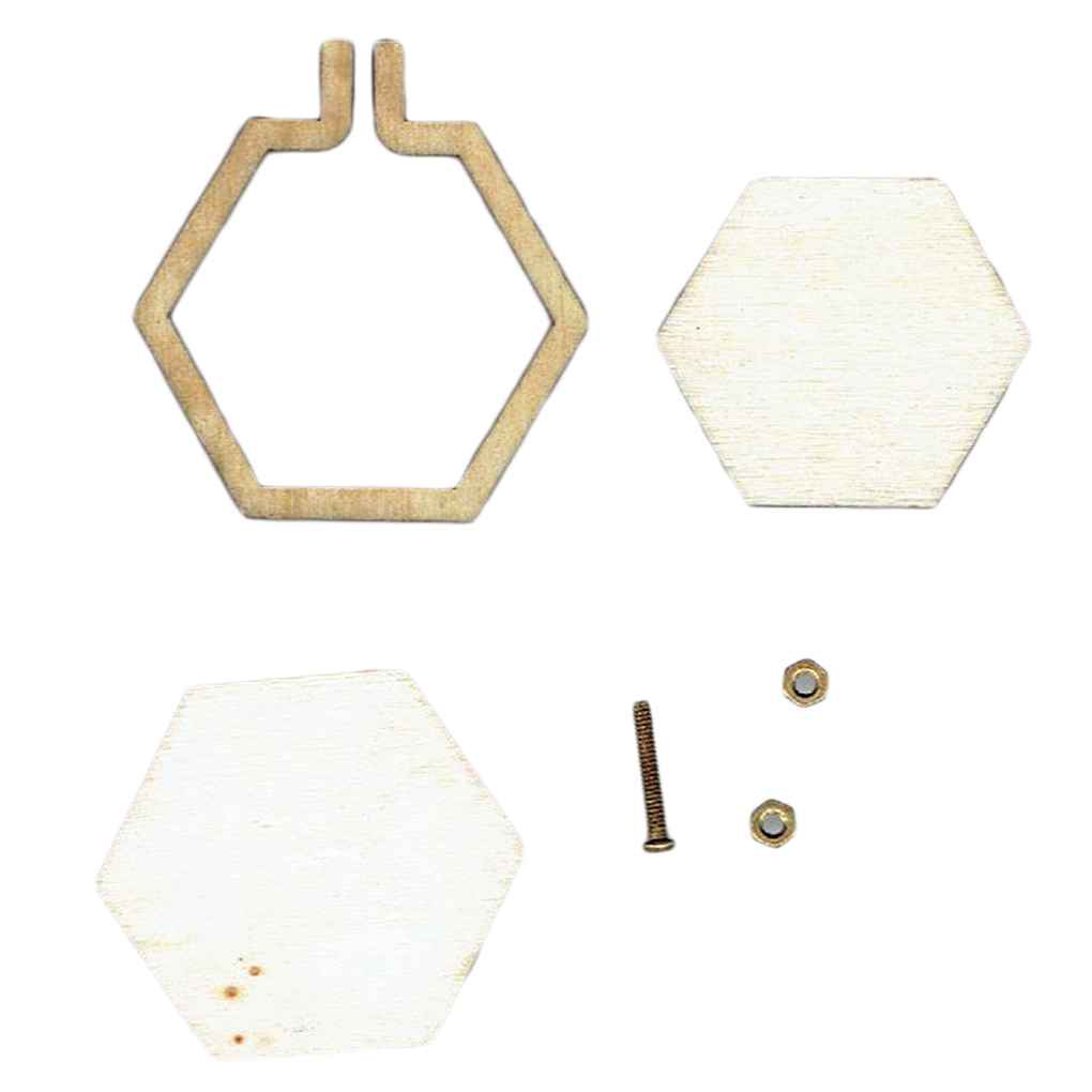 DIY Crafts Mini Embroidery Hand Cross Stitching Hoop Wooden Frame Hoop Framing - Picture 12 of 12
