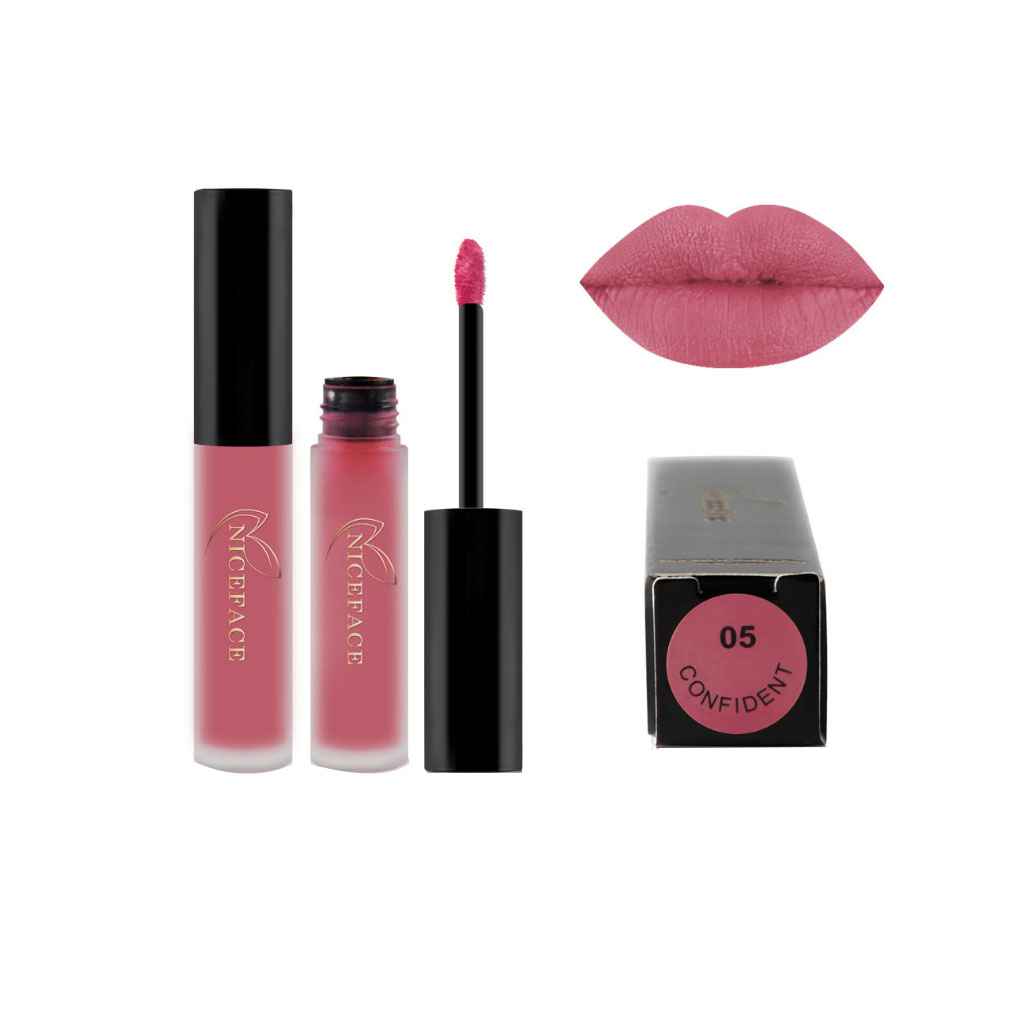 1/2/3 NICEFACE 26 Colors Lip Gloss Waterproof Matt Matte Long Lasting Lips - Picture 17 of 27
