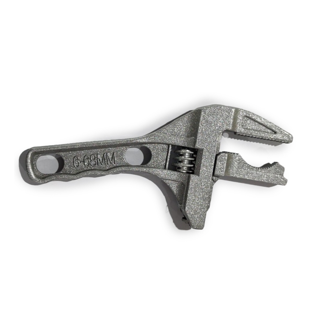 Plumbing Wrench Short Handle Repairing Spanner Basin Sink Aluminum Alloy Tool