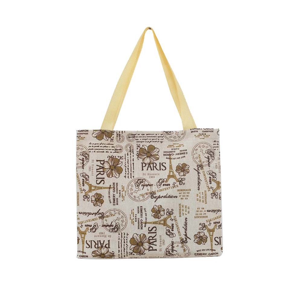 Women Plaid Stripe Flower Print Shoulder Bags Printing Casual Shopping Tote - Picture 12 of 14