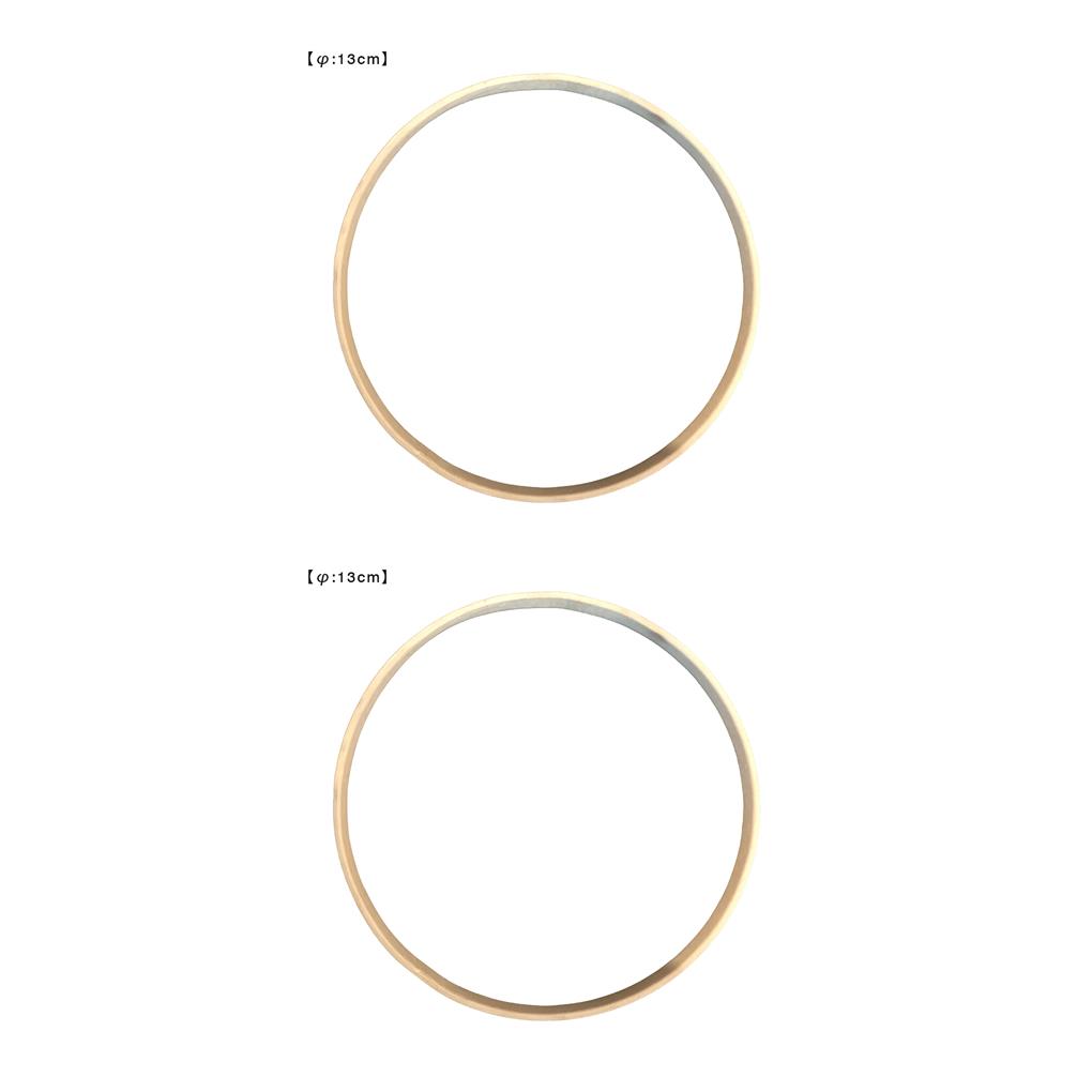 1/2/3 Carillon éolien en bambou à faire soi-même, cercle d'éventail, - Imagen 13 de 18