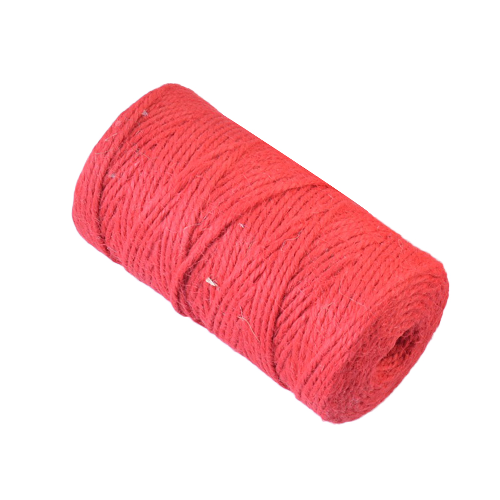 1/2/3 Rope Colorful Natural Jute Twine String Roll Cord for DIY Art Crafts and - Picture 16 of 20