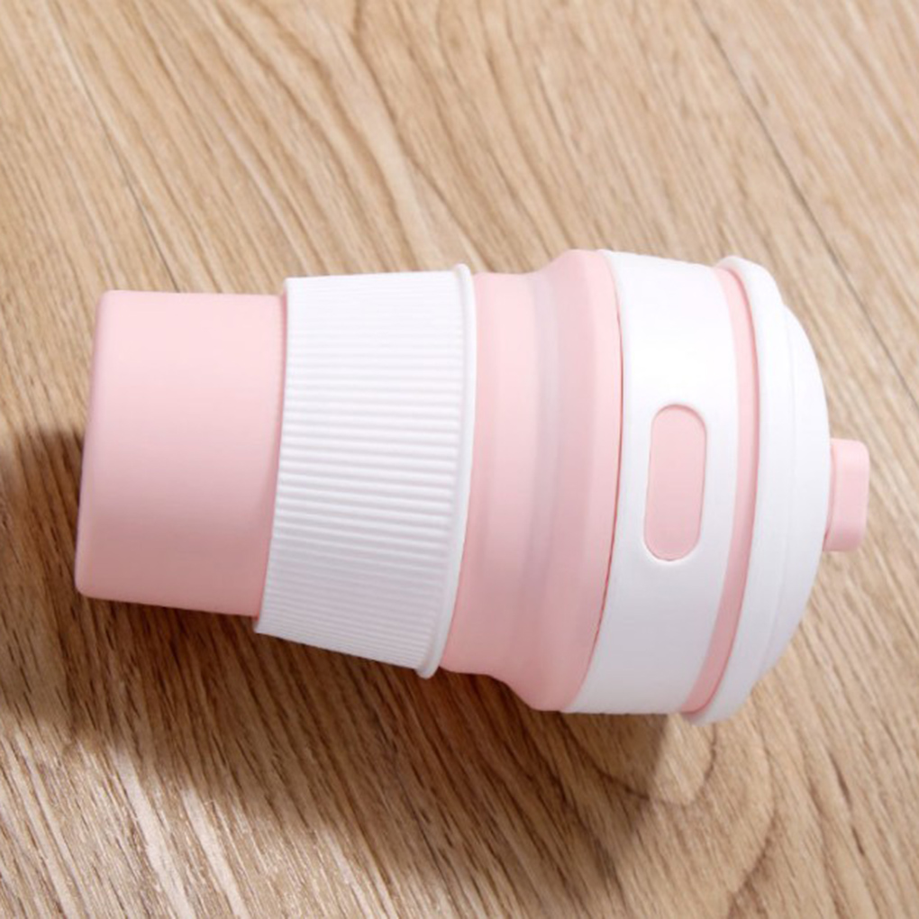 350ml Collapsible Silicone Travel Coffee Tea Mug Outdoor Camping Folding Cup - Bild 7 von 16