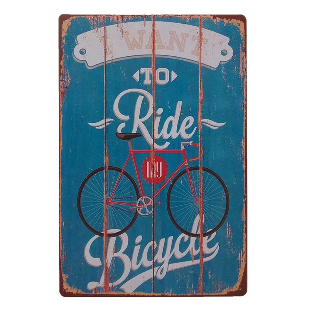 Vintage Retro Iron Wall Decors Car Motorcycle Poster Sign Plaque Home Livingroom - Picture 11 of 23