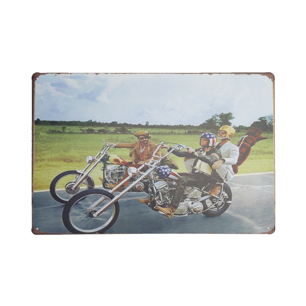 Vintage Retro Iron Wall Decors Car Motorcycle Poster Sign Plaque Home Livingroom - Picture 23 of 23