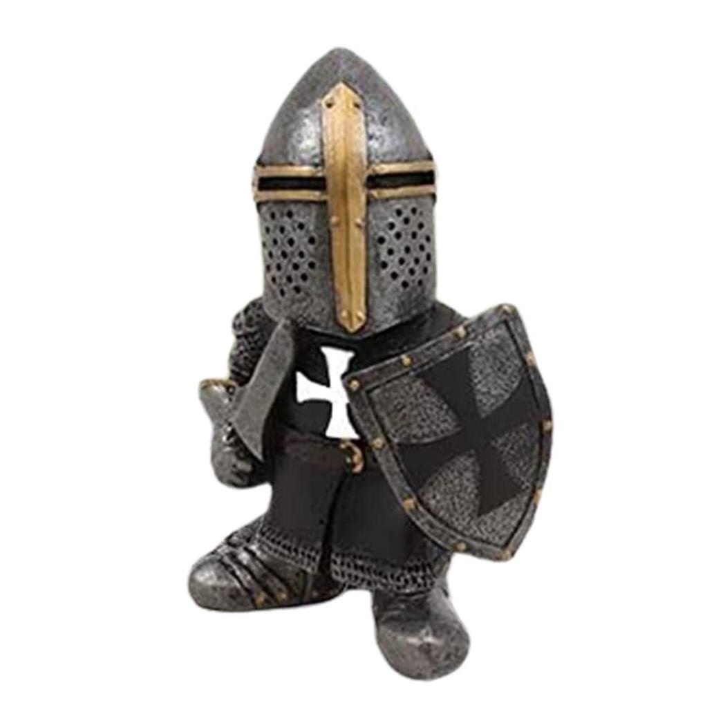 Garden Statue Dwarf Guard DIY Prop Household Accessories Yard Figurine - Picture 10 of 13