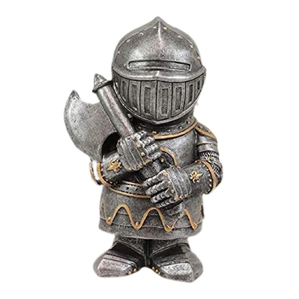 Garden Statue Dwarf Guard DIY Prop Household Accessories Yard Figurine - Picture 9 of 13