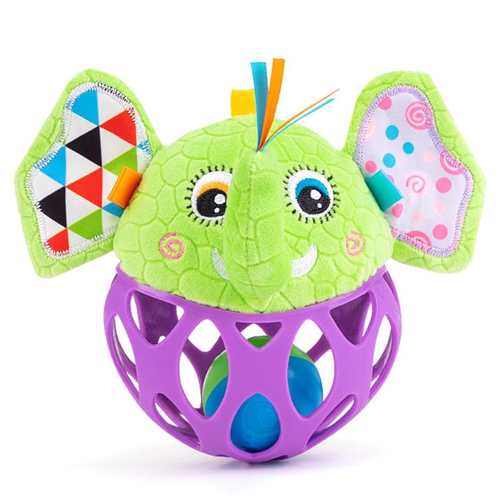 Baby Rattle Toys with Sound Bell Balls Hole Rubber Kids - Picture 10 of 11