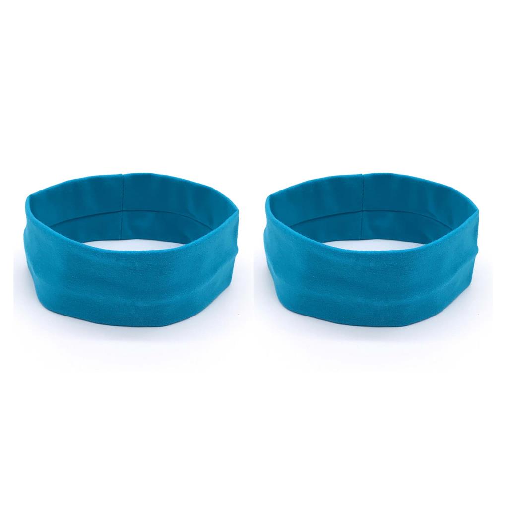 1/2/3 Yoga Running Headband Hair Ties Assorted Colors for Tennis Basketball - Picture 15 of 75