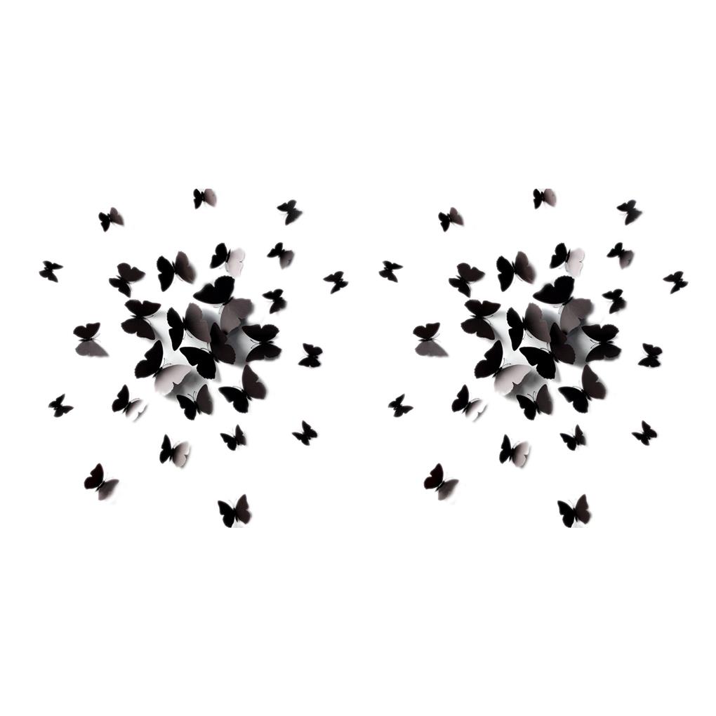 1/2/3 12pcs 3D Lifelike Butterfly Wall Stickers Wedding Decoration - Picture 15 of 19