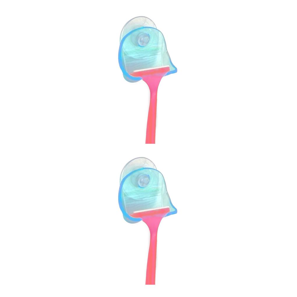 1/2/3 1x Toothbrush Shaver Holder Suction Cup Sucker Hook For Bathroom Washroom - Picture 2 of 4