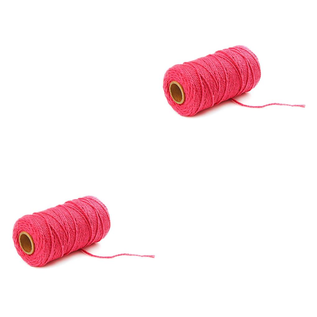 1/2/3 2mm Cotton Baker's Twine Rope String Cord for Gifts Wrapping Packaging Diy - Picture 16 of 21