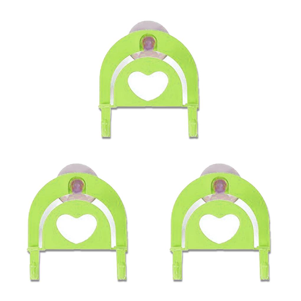 1/2/3 2pcs For Kitchen Bathroom PP Sucker Hooks Sponge Multi Function Storage - Picture 3 of 5