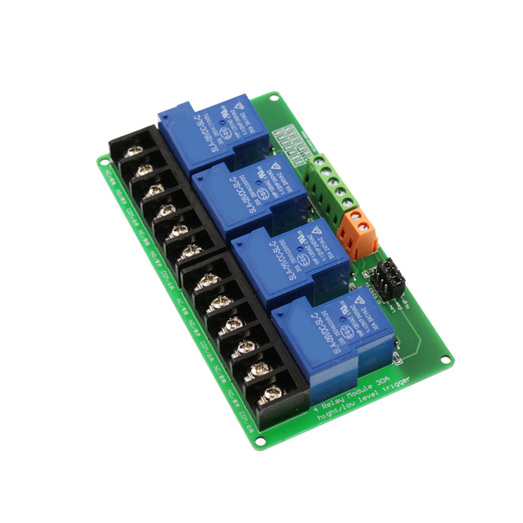 1/2/3 High Low Level DC 5V-12V Relay Module 30A Opto-isolation Switch Circuit - Picture 13 of 13