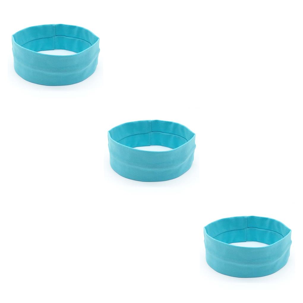 1/2/3 Yoga Running Headband Hair Ties Assorted Colors for Tennis Basketball - Picture 24 of 75