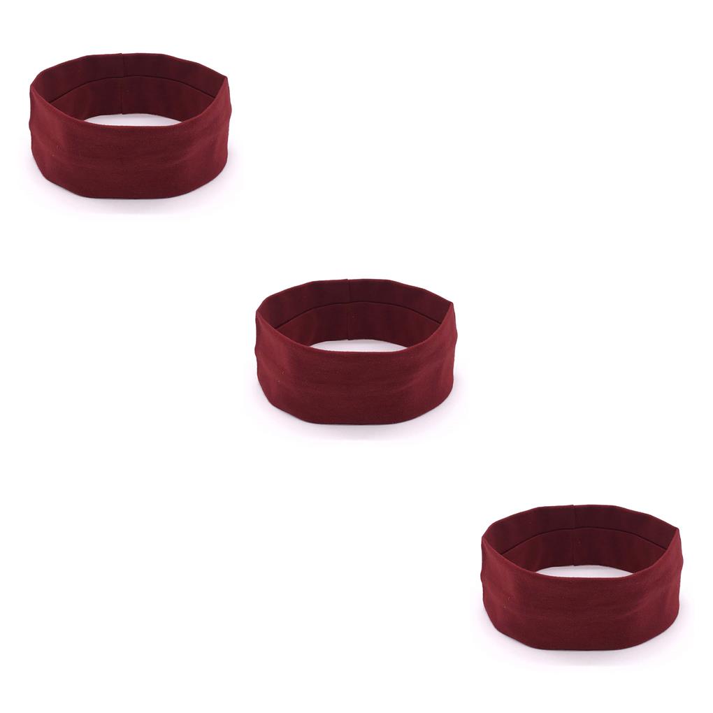 1/2/3 Yoga Running Headband Hair Ties Assorted Colors for Tennis Basketball - Picture 26 of 75