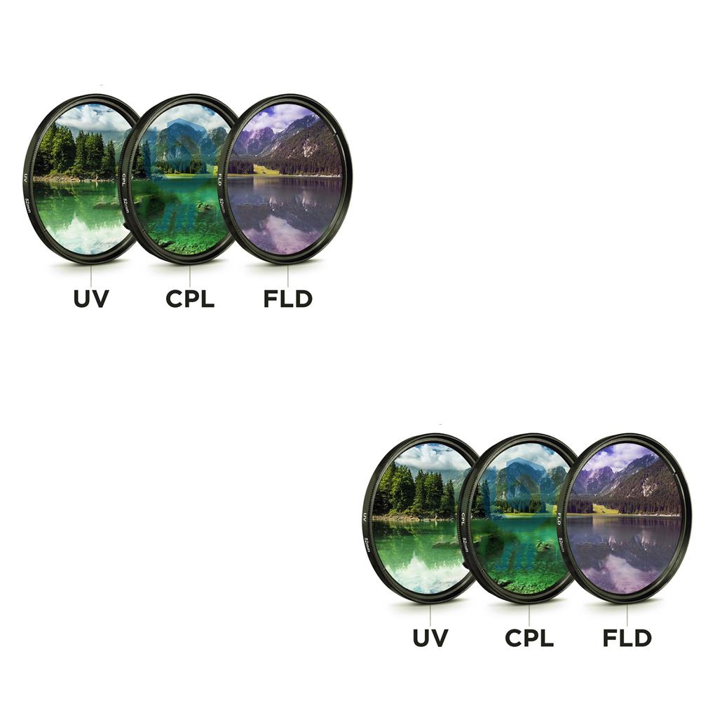 1/2/3 3 Pcs Lens Filter with Bag Camera Protector Circular Polarizer Carrying - Picture 22 of 36