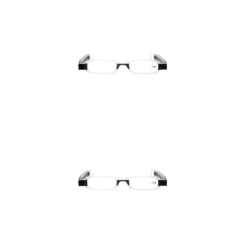 1/2/3 1 pièces hommes femmes pliant lunettes de lecture unisexe 360 - Imagen 16 de 30