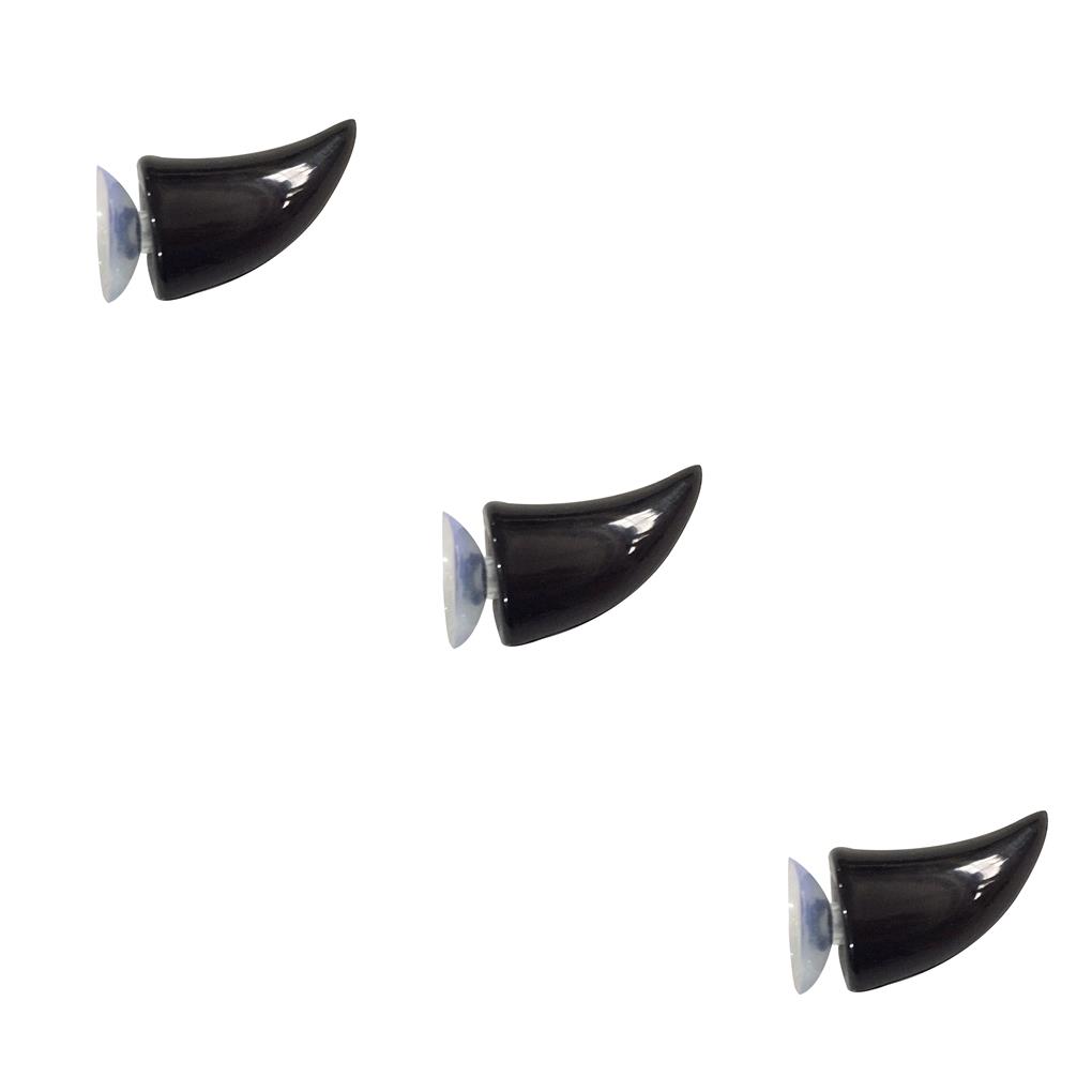 1/2/3 Horn Angle Horns Suction Cups Headwear Accessories Motorbike Horns - Picture 14 of 18