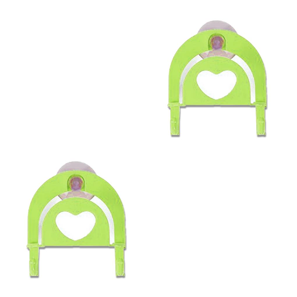 1/2/3 2pcs For Kitchen Bathroom PP Sucker Hooks Sponge Multi Function Storage - Picture 2 of 5