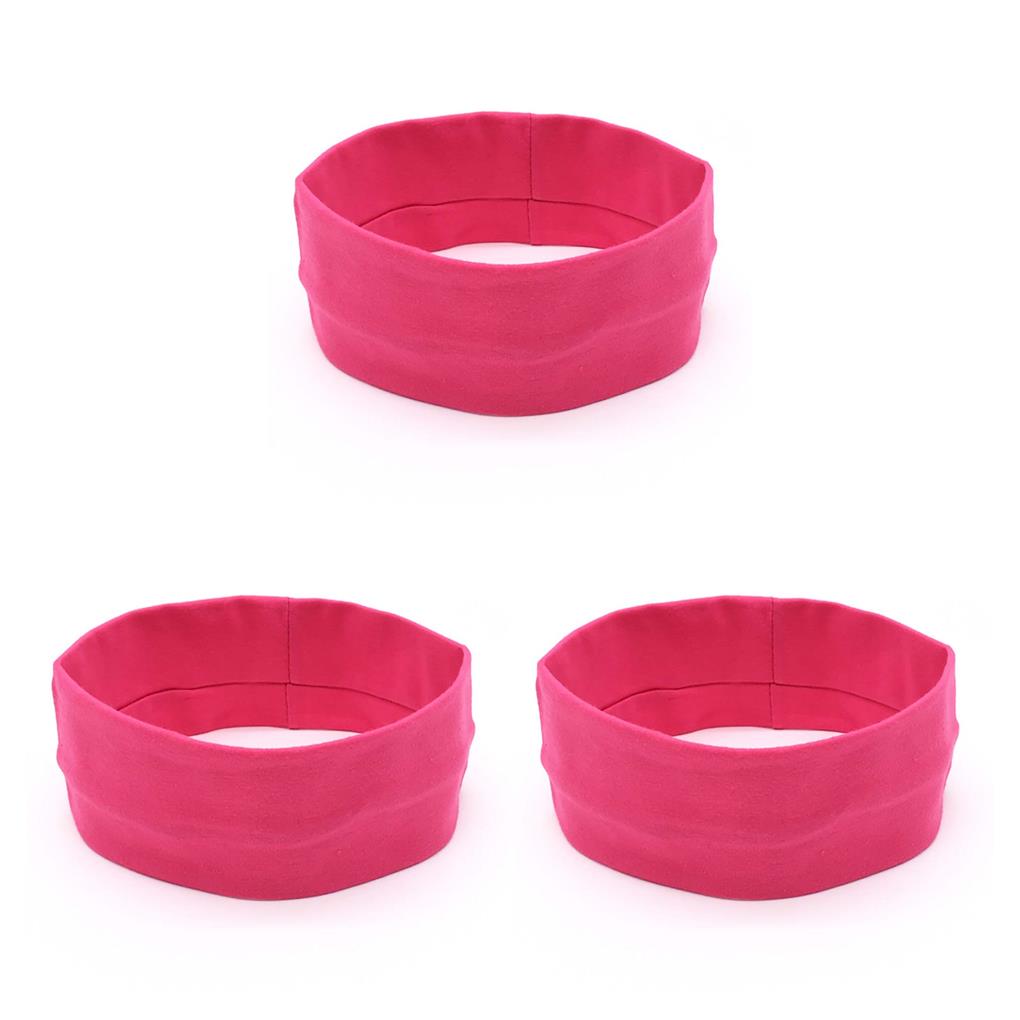1/2/3 Yoga Running Headband Hair Ties Assorted Colors for Tennis Basketball - Picture 36 of 75