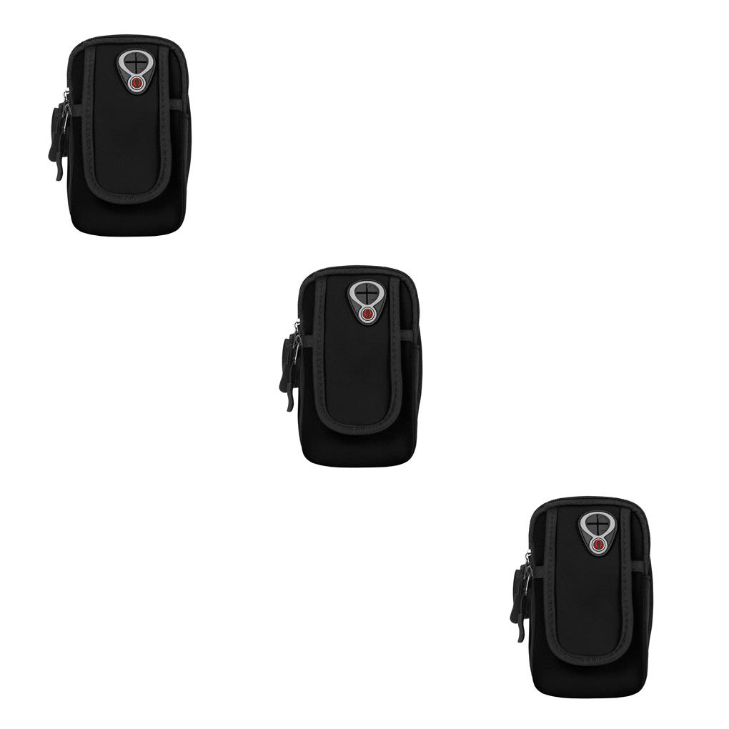 1/2/3 Sports Arm Band Mobile Phone Holder Bag Running Gym Armband Exercise - Afbeelding 13 van 18