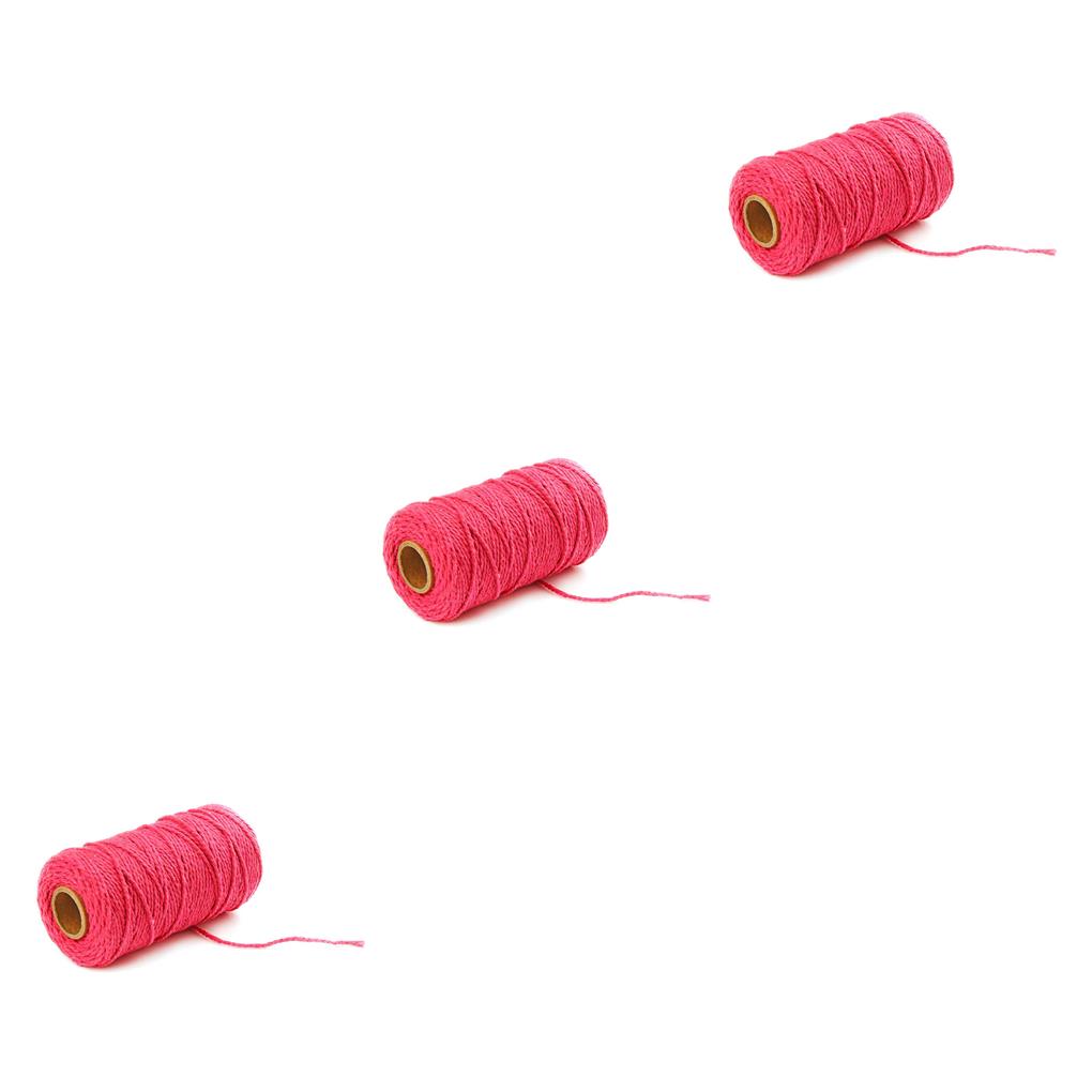 1/2/3 2mm Cotton Baker's Twine Rope String Cord for Gifts Wrapping Packaging Diy - Picture 17 of 21
