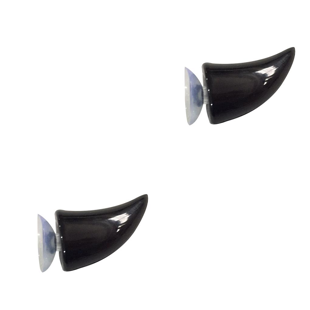 1/2/3 Horn Angle Horns Suction Cups Headwear Accessories Motorbike Horns - Picture 13 of 18