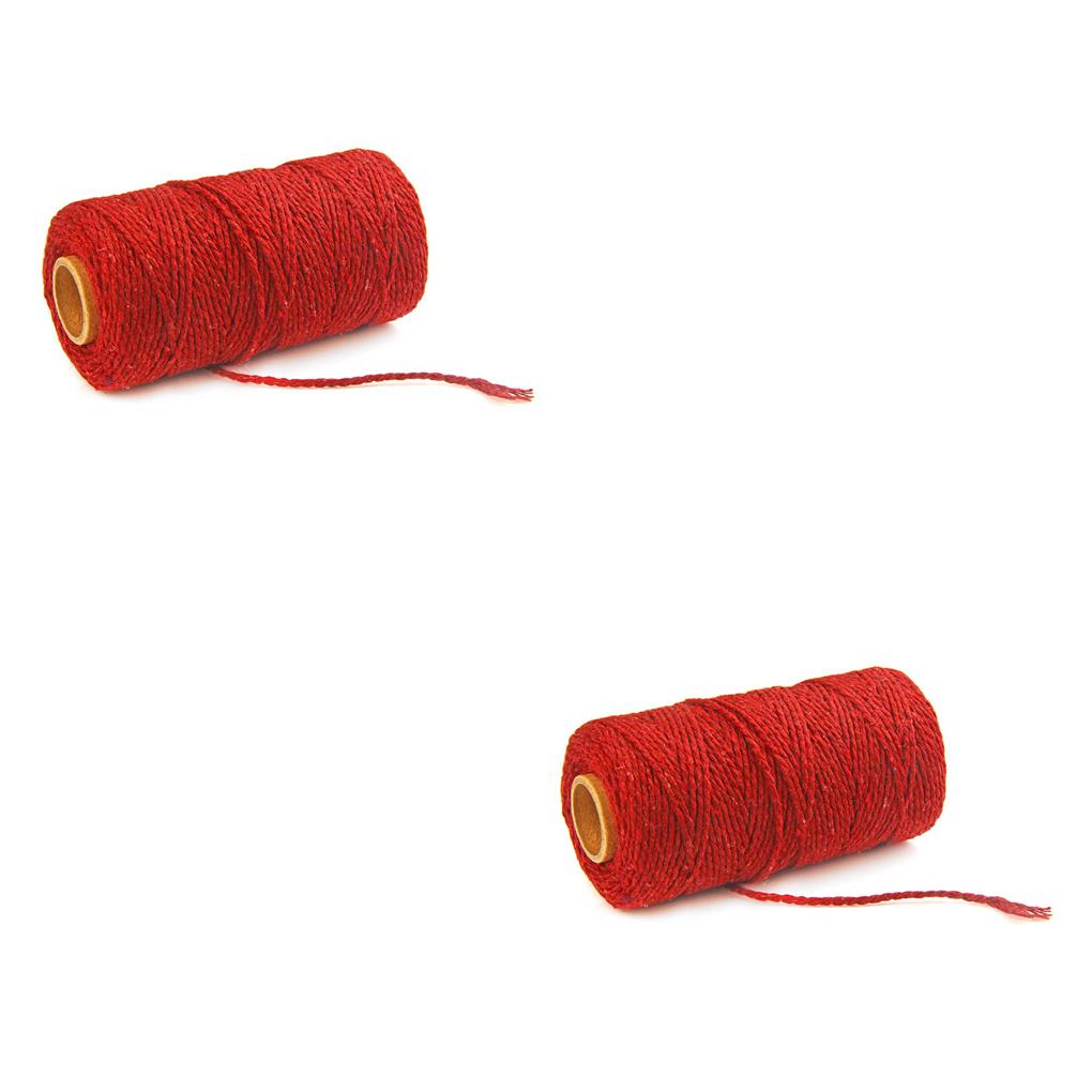 1/2/3 2mm Cotton Baker's Twine Rope String Cord for Gifts Wrapping Packaging Diy - Picture 14 of 21