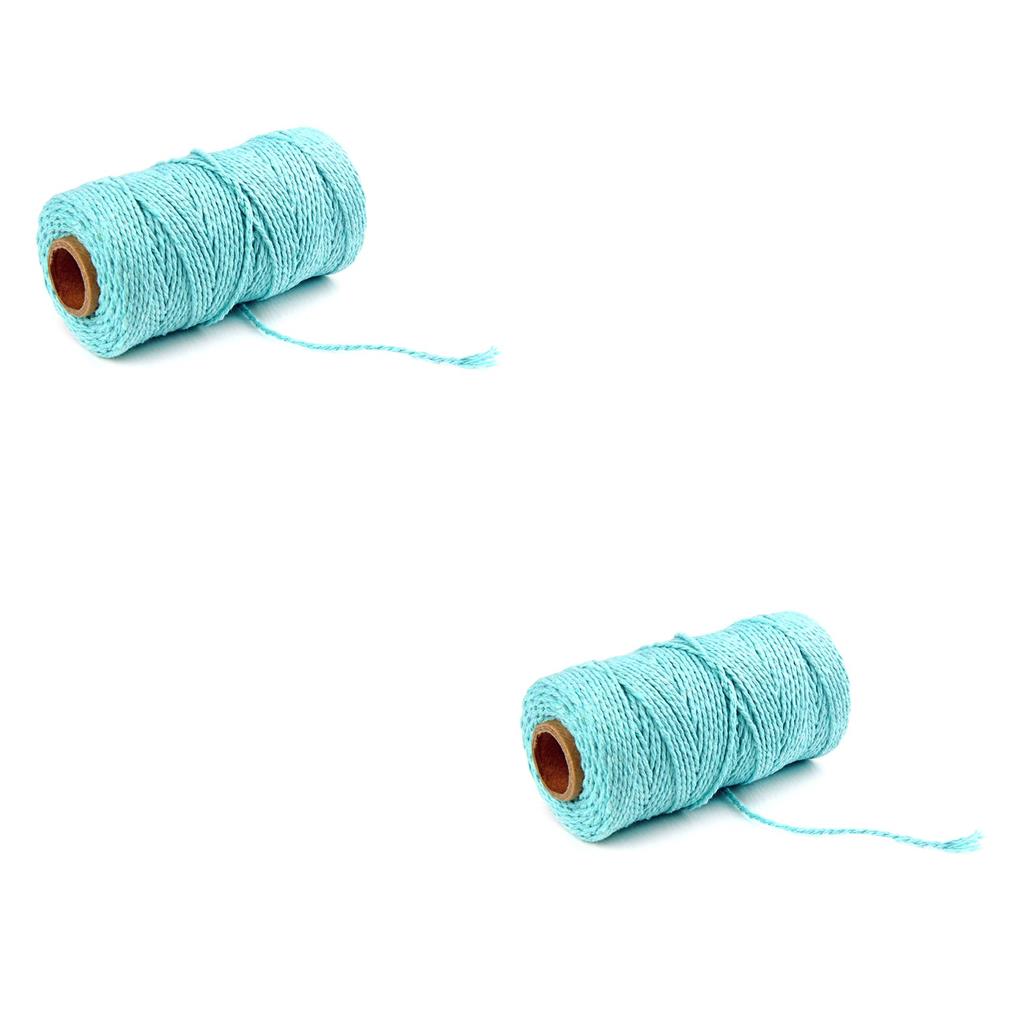 1/2/3 2mm Cotton Baker's Twine Rope String Cord for Gifts Wrapping Packaging Diy - Picture 18 of 21
