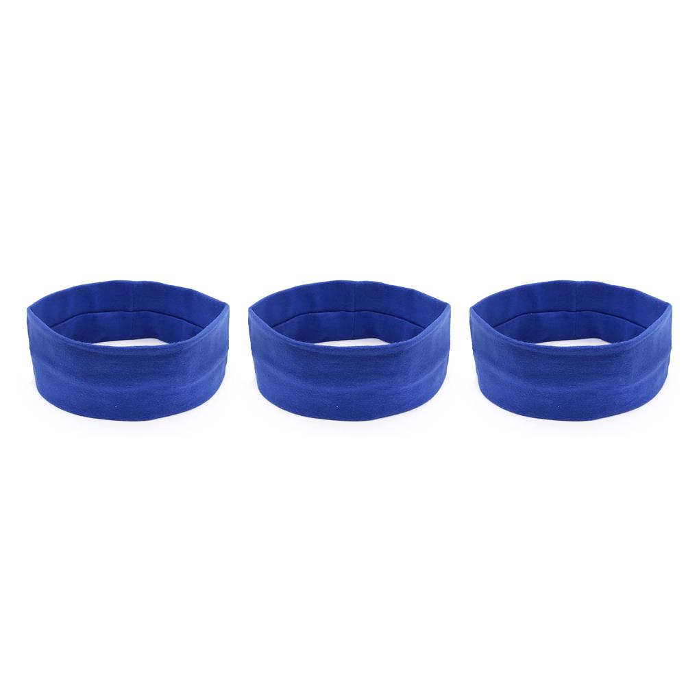 1/2/3 Yoga Running Headband Hair Ties Assorted Colors for Tennis Basketball - Picture 40 of 75