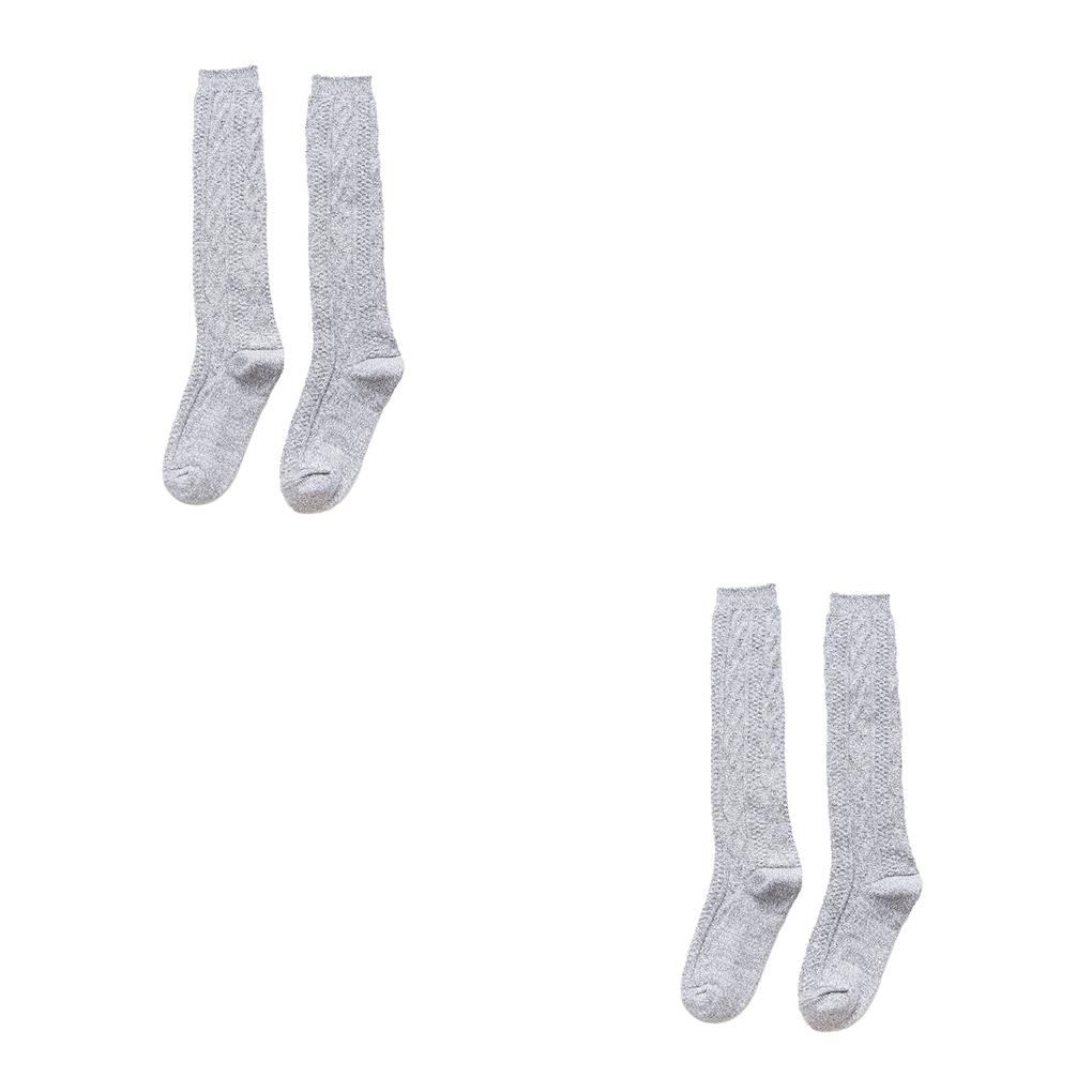 1/2/3 Stockings High Thermal Socks Warmer Thigh for Protection Costume - Picture 13 of 30