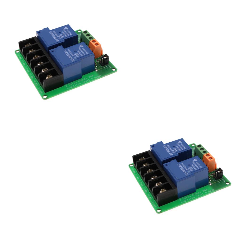 1/2/3 High Low Level DC 5V-12V Relay Module 30A Opto-isolation Switch Circuit - Picture 11 of 13