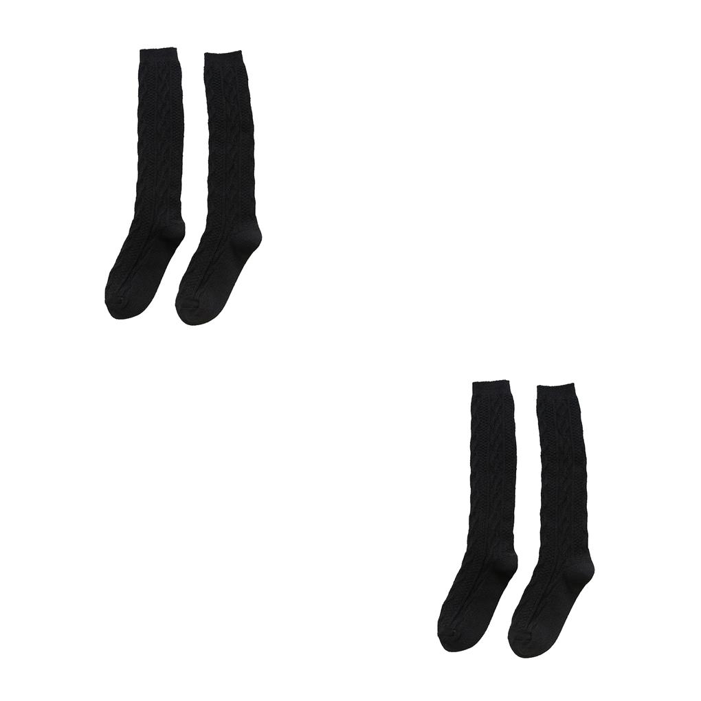 1/2/3 Stockings High Thermal Socks Warmer Thigh for Protection Costume - Picture 17 of 30