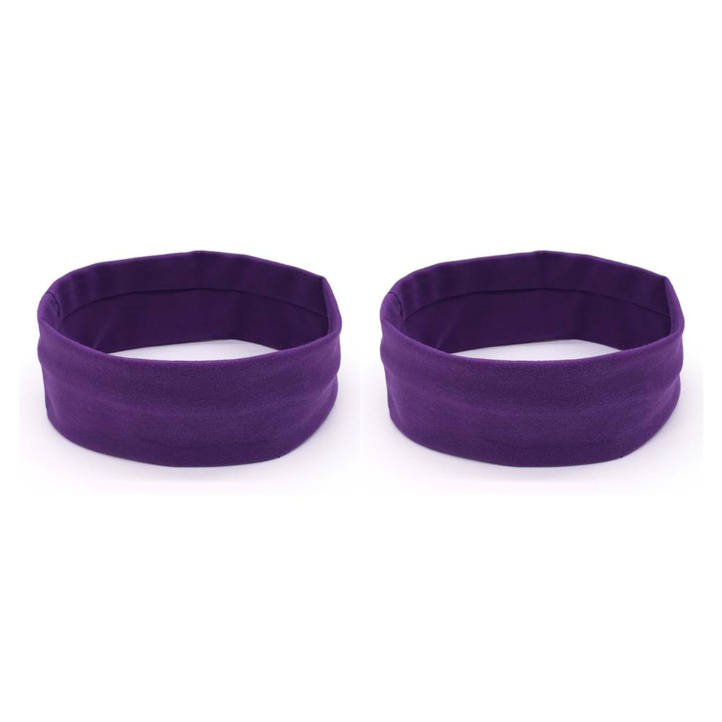 1/2/3 Yoga Running Headband Hair Ties Assorted Colors for Tennis Basketball - Picture 45 of 75