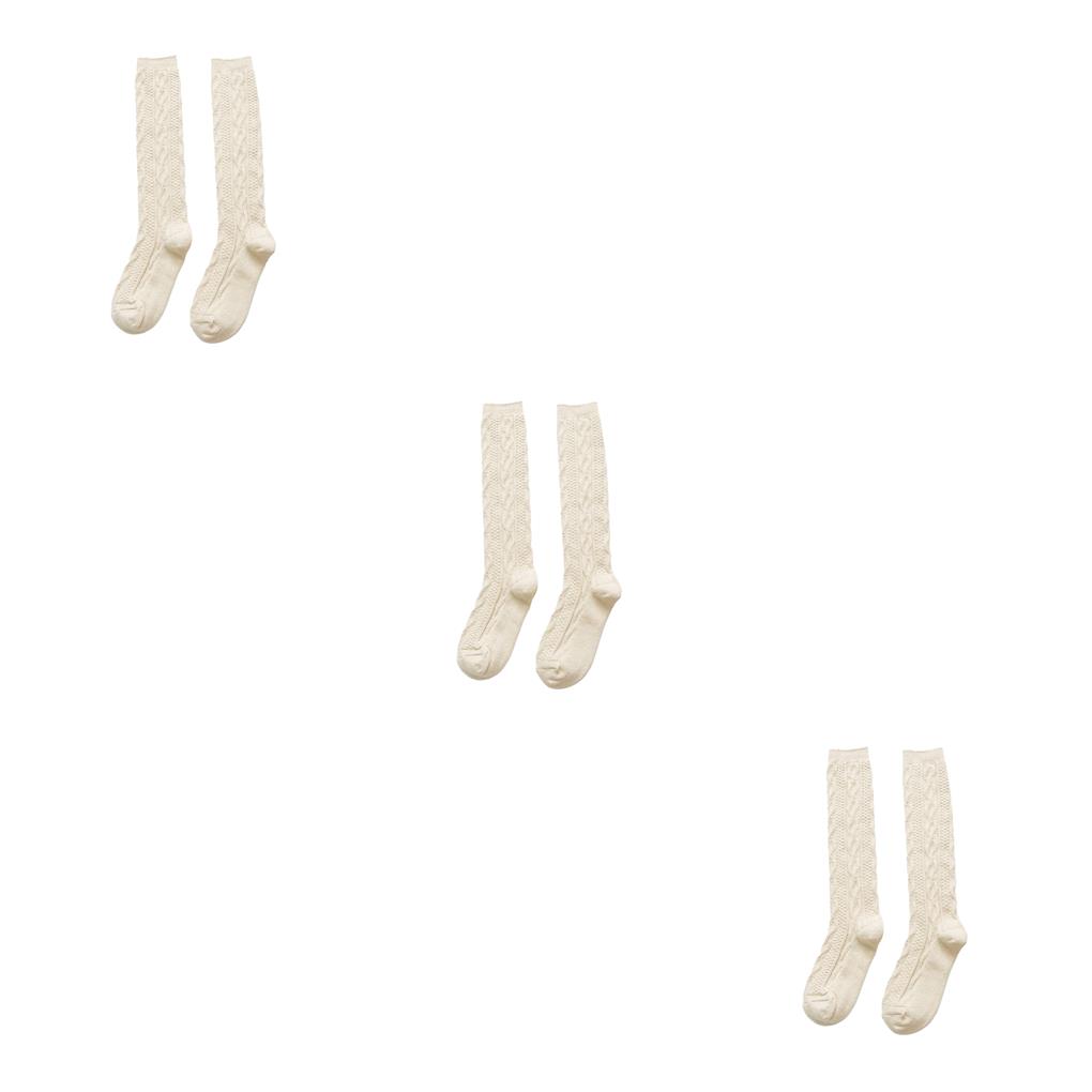 1/2/3 Stockings High Thermal Socks Warmer Thigh for Protection Costume - Picture 24 of 30