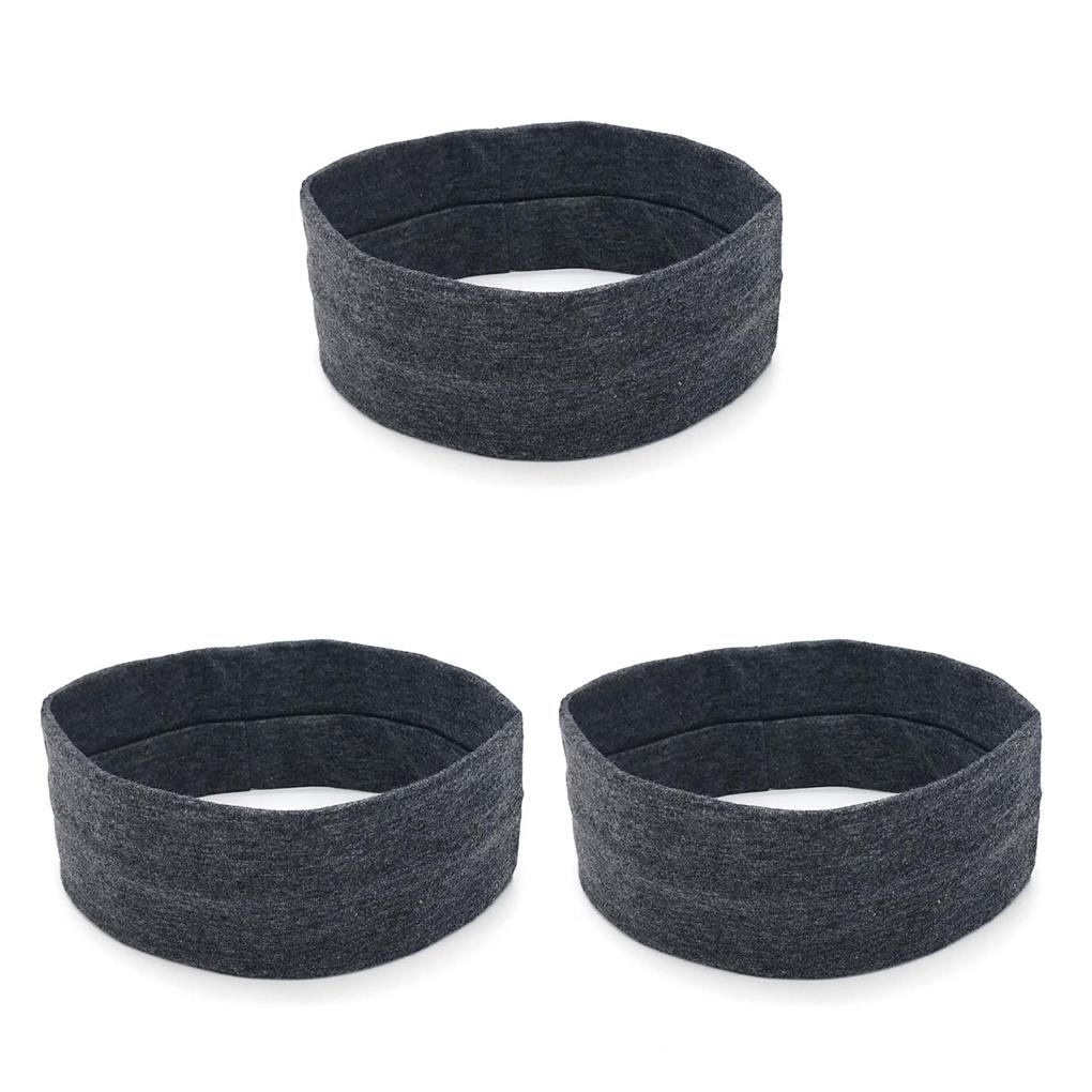 1/2/3 Yoga Running Headband Hair Ties Assorted Colors for Tennis Basketball - Picture 50 of 75