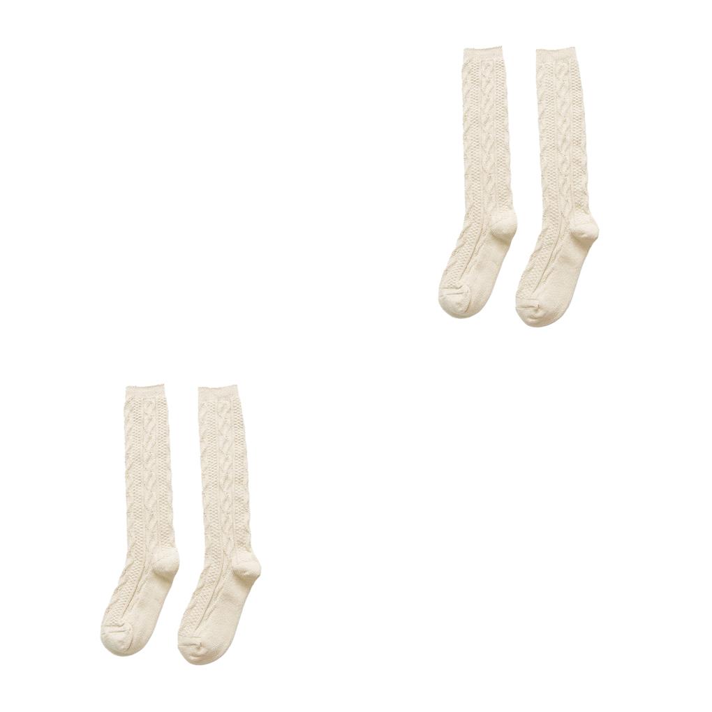 1/2/3 Stockings High Thermal Socks Warmer Thigh for Protection Costume - Picture 23 of 30