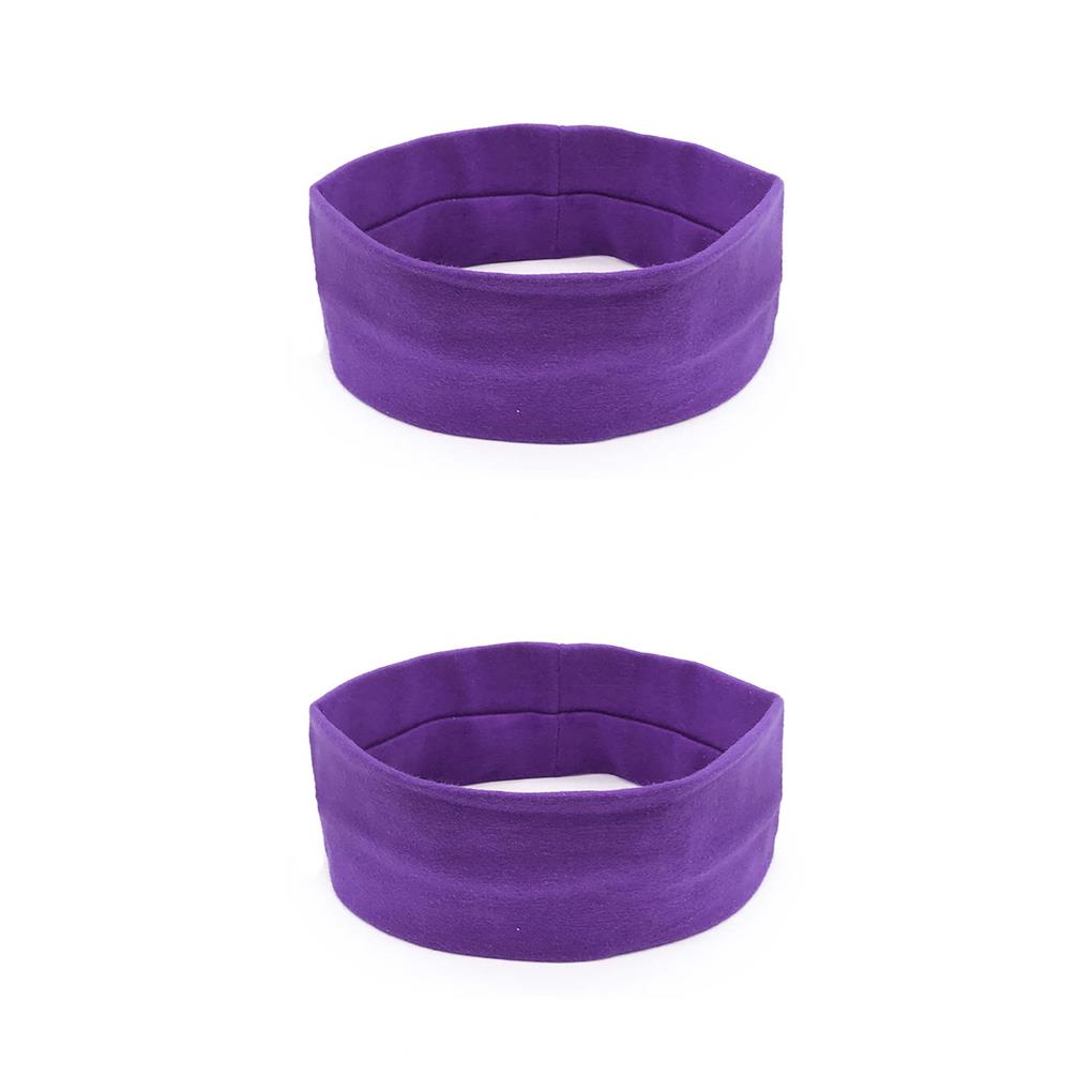 1/2/3 Yoga Running Headband Hair Ties Assorted Colors for Tennis Basketball - Picture 51 of 75