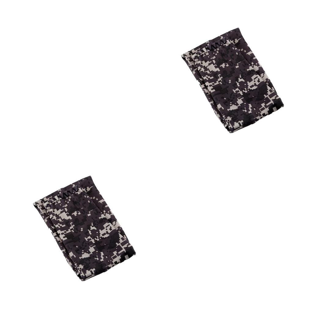 1/2/3 Arm Sleeves Sun UV Protection Summer Warmer Ice Silk Cycling Basketball - Bild 12 von 28