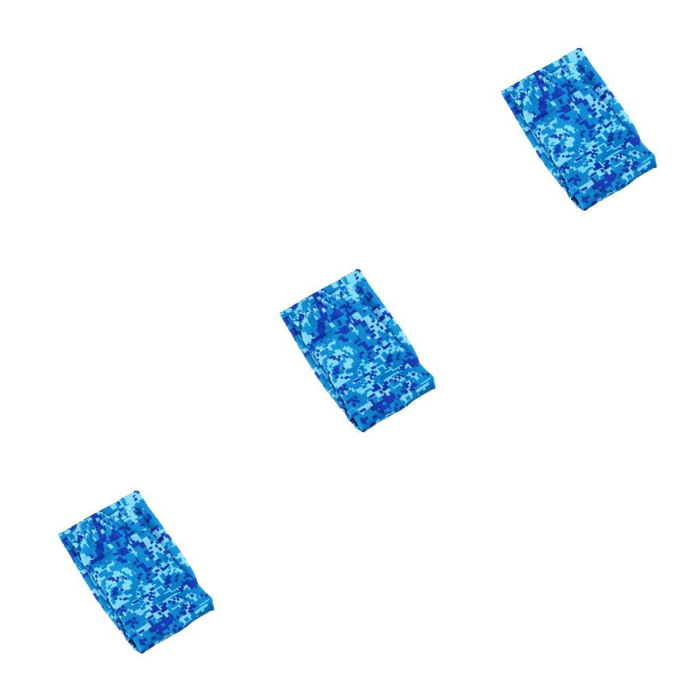 1/2/3 Arm Sleeves Sun UV Protection Summer Warmer Ice Silk Cycling Basketball - Bild 17 von 28